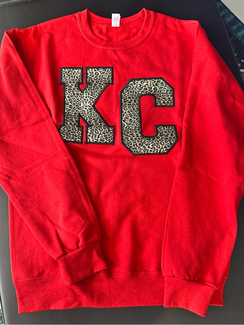 Jerzees Red Crewneck Sweatshirt